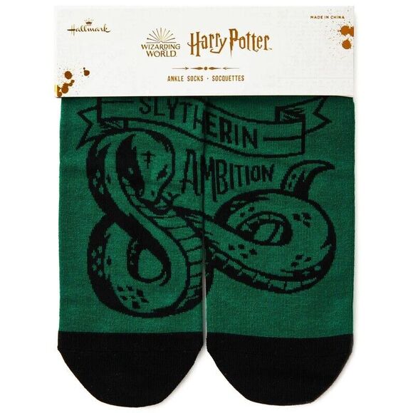 3 Pairs Wizarding World Harry Potter Ravenclaw Hufflepuff Slytherin Ankle Socks - Picture 4 of 8
